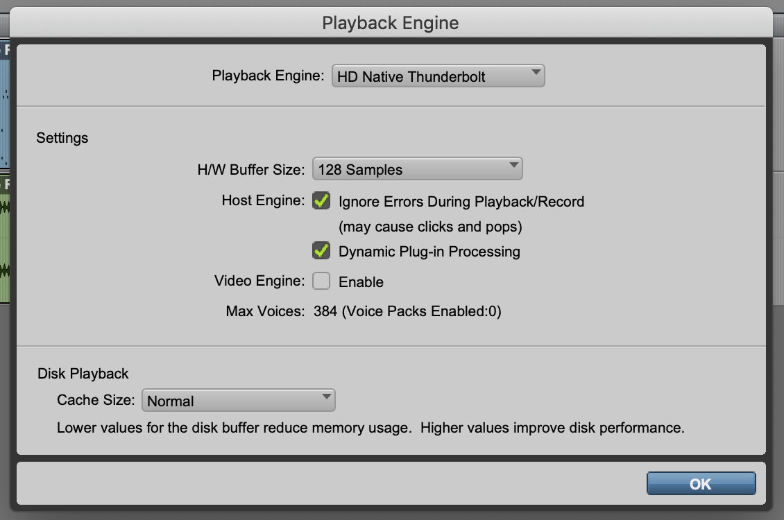 Pro Tools HD Playback Engine