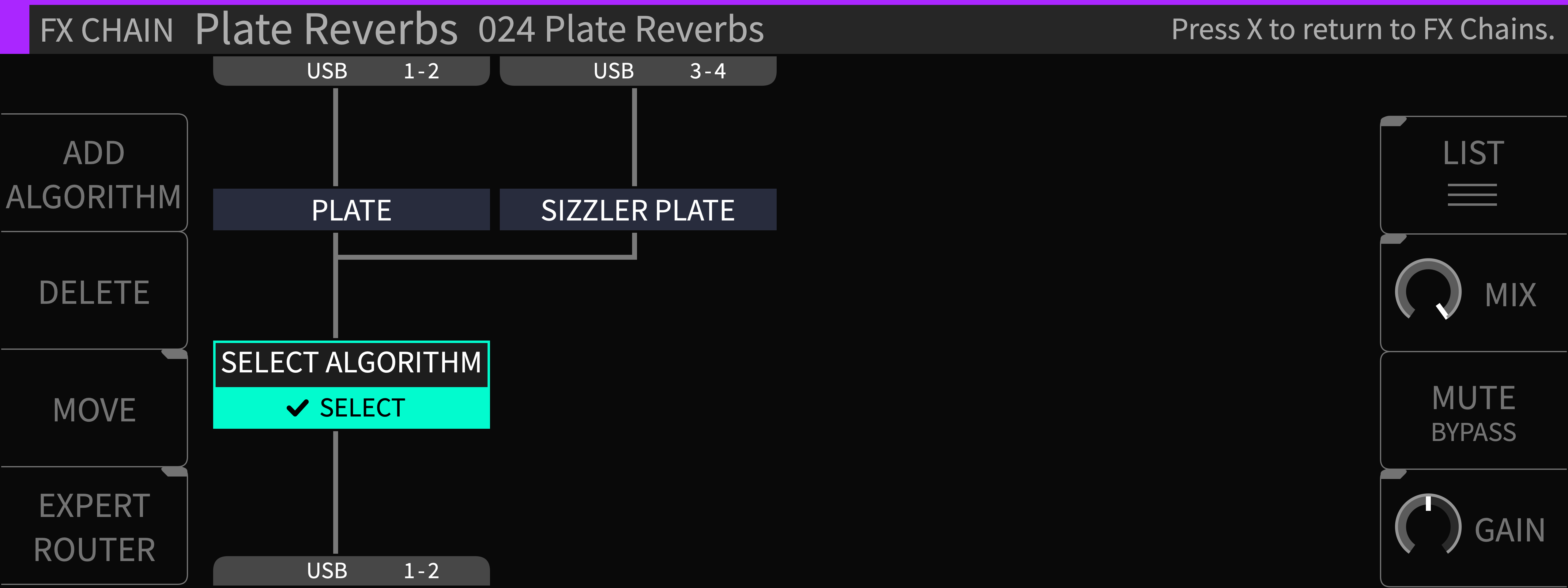 algorithm screen