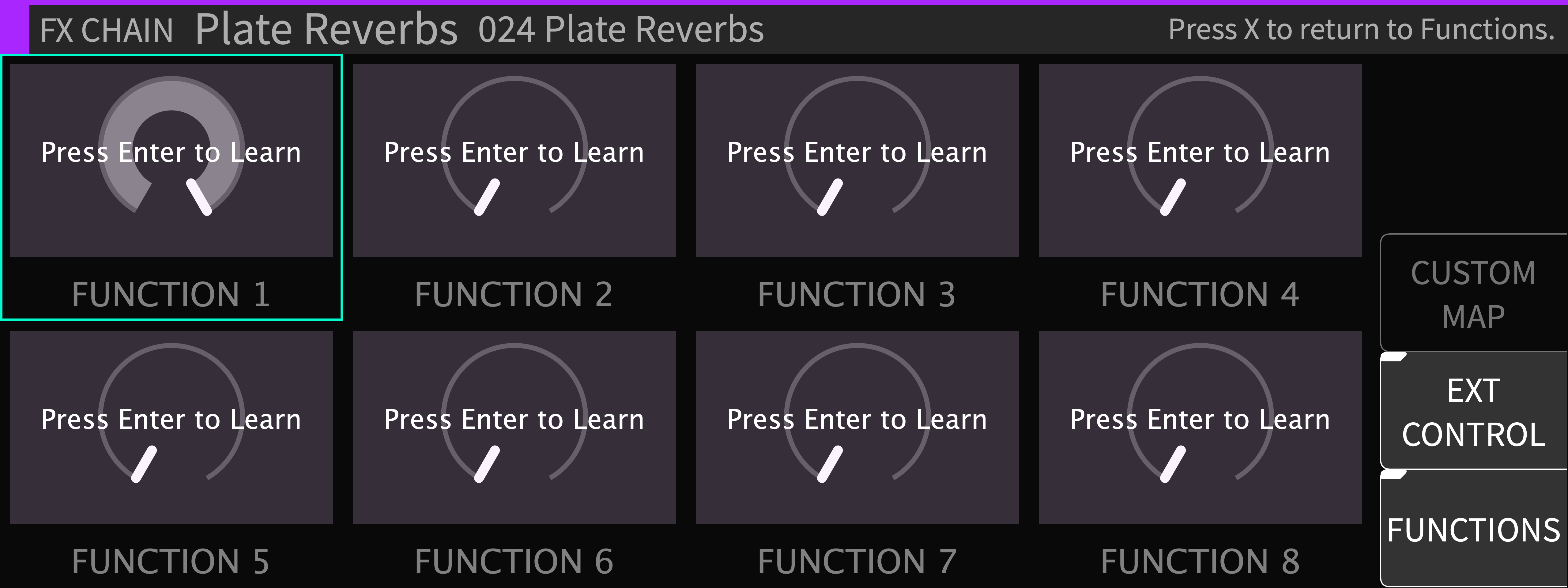 functions external control