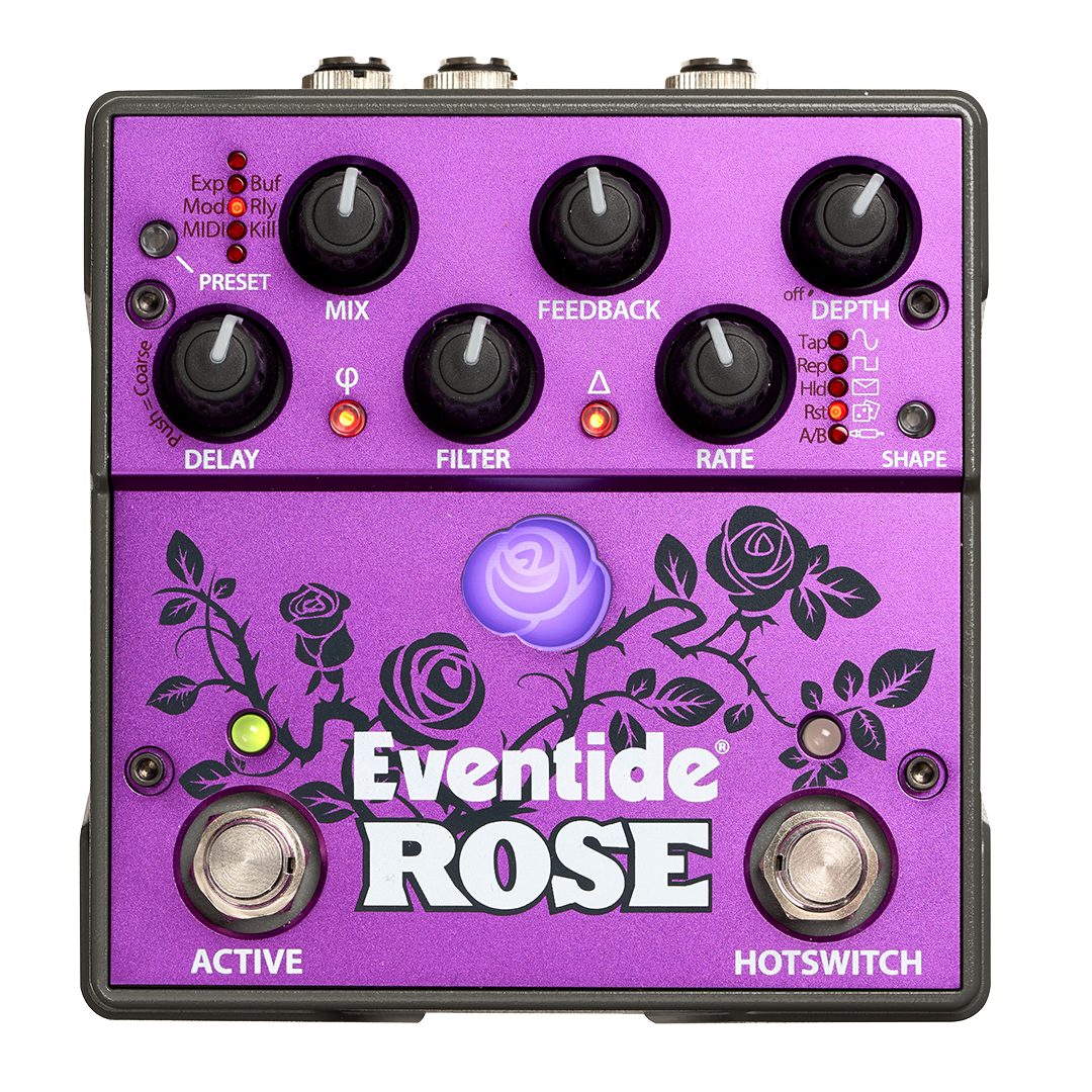 Eventide Rose modulated delay effects pedal