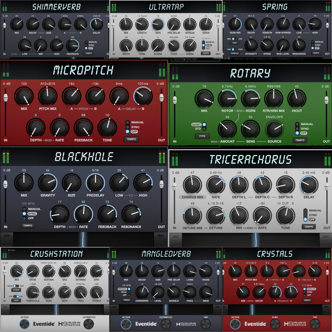H9 Series VST Plugin Bundle for Mixing & Sound Design | Eventide H9 Series VST Plugin Bundle for Mixing & Sound Design | Eventide
