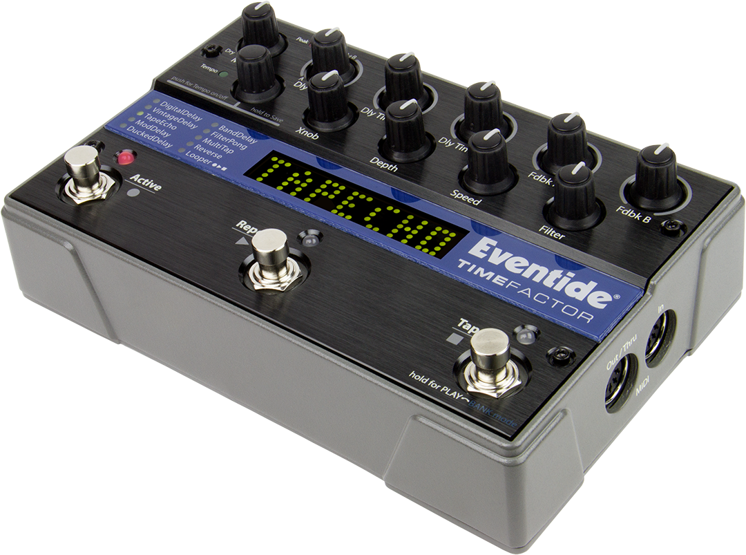 TimeFactor - Eventide Audio Dual Delay Pedal + Looper TimeFactor - Eventide Audio Dual Delay Pedal + Looper