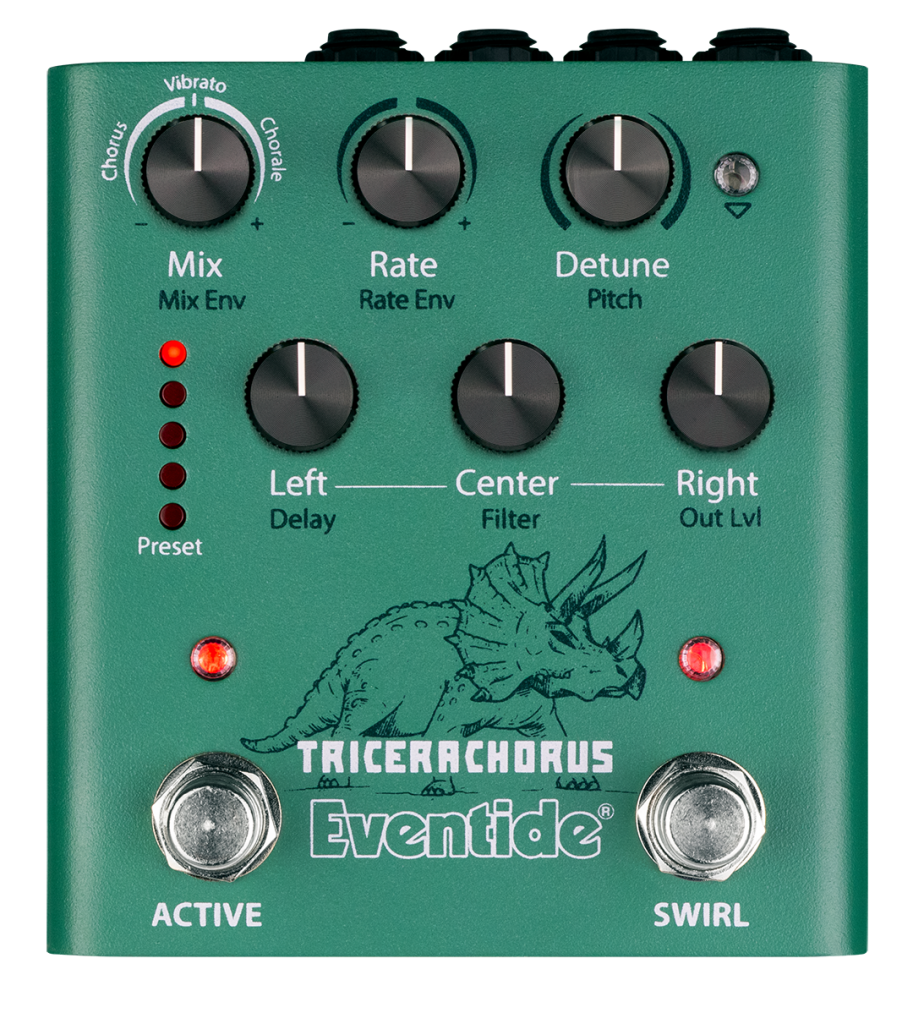 TriceraChorus Guitar Effects Pedal Eventide Audio