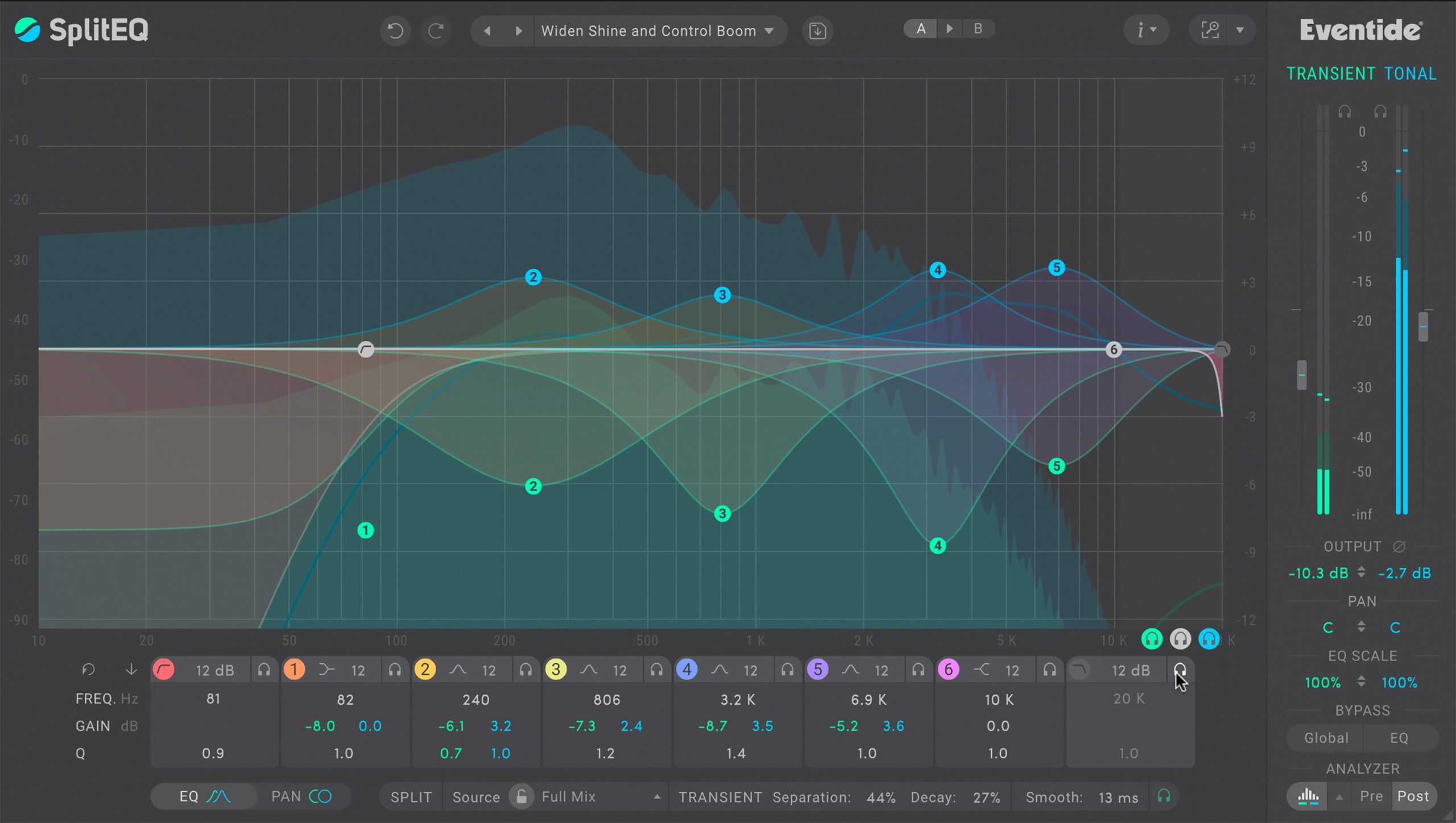 ableton live or cubase 3 split tracks