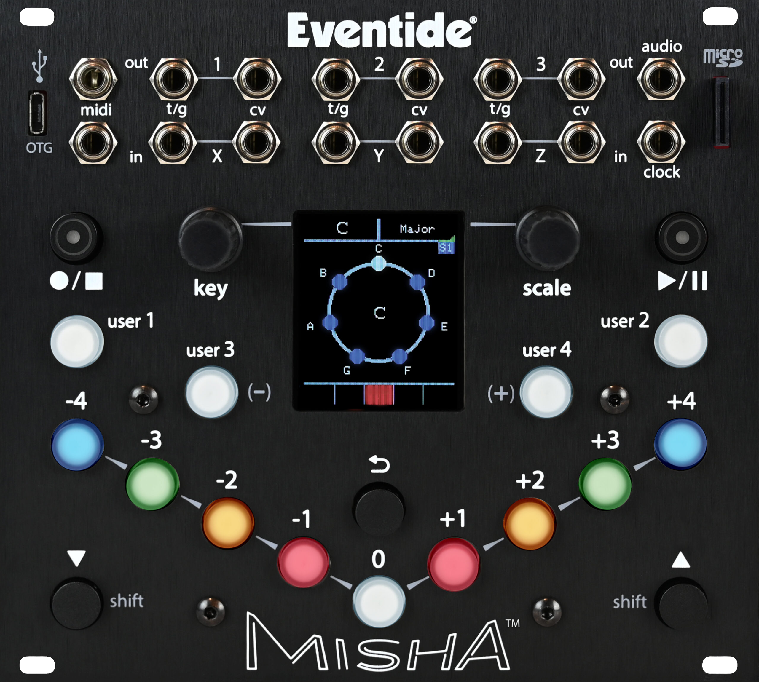 Misha™ - Eventide Audio Instrument & Sequencer for Eurorack