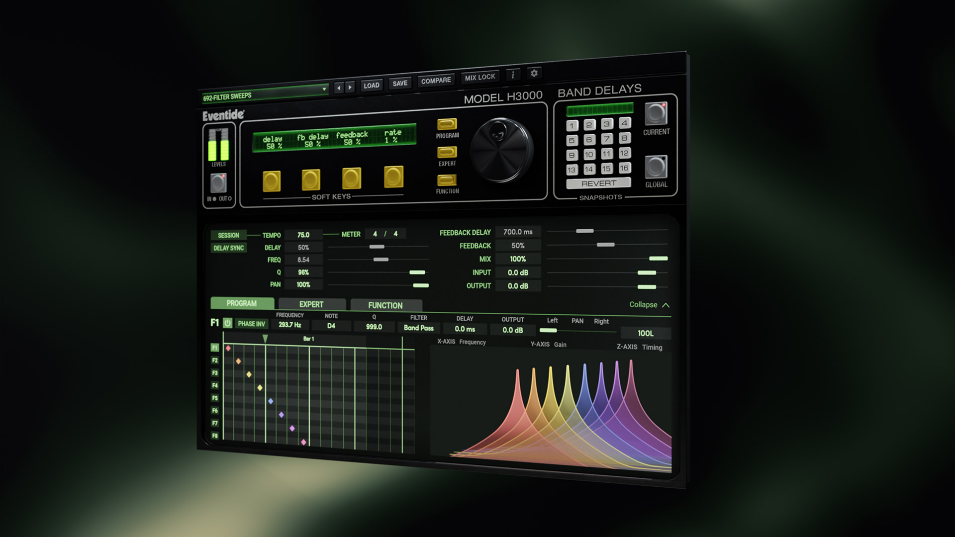 Eventide H3000 Band Delays Mk II H3000らしい特殊効果
