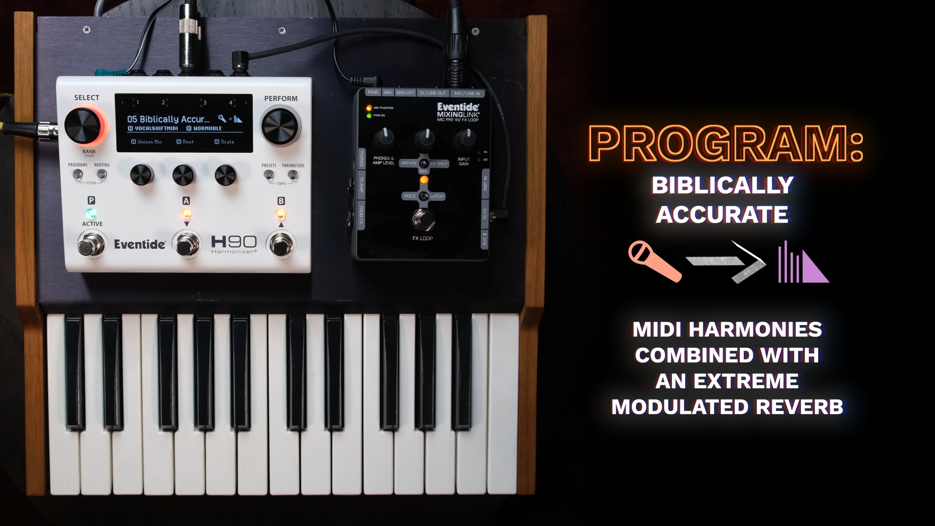 Vines - H90 Harmonizer Vocal Program: Biblically Accurate