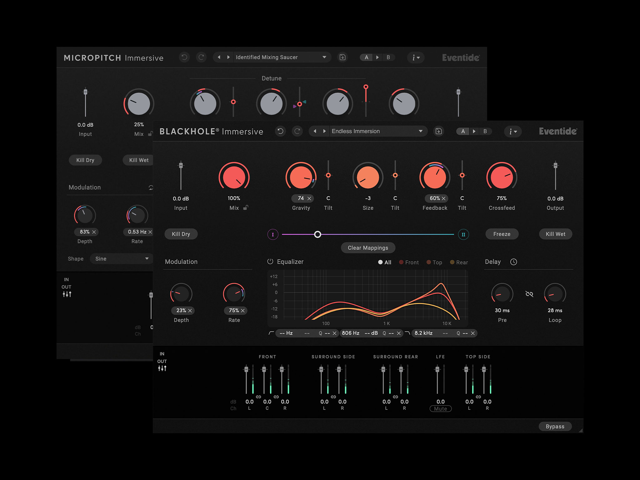 Blackhole Immersive and MicroPitch Immersive