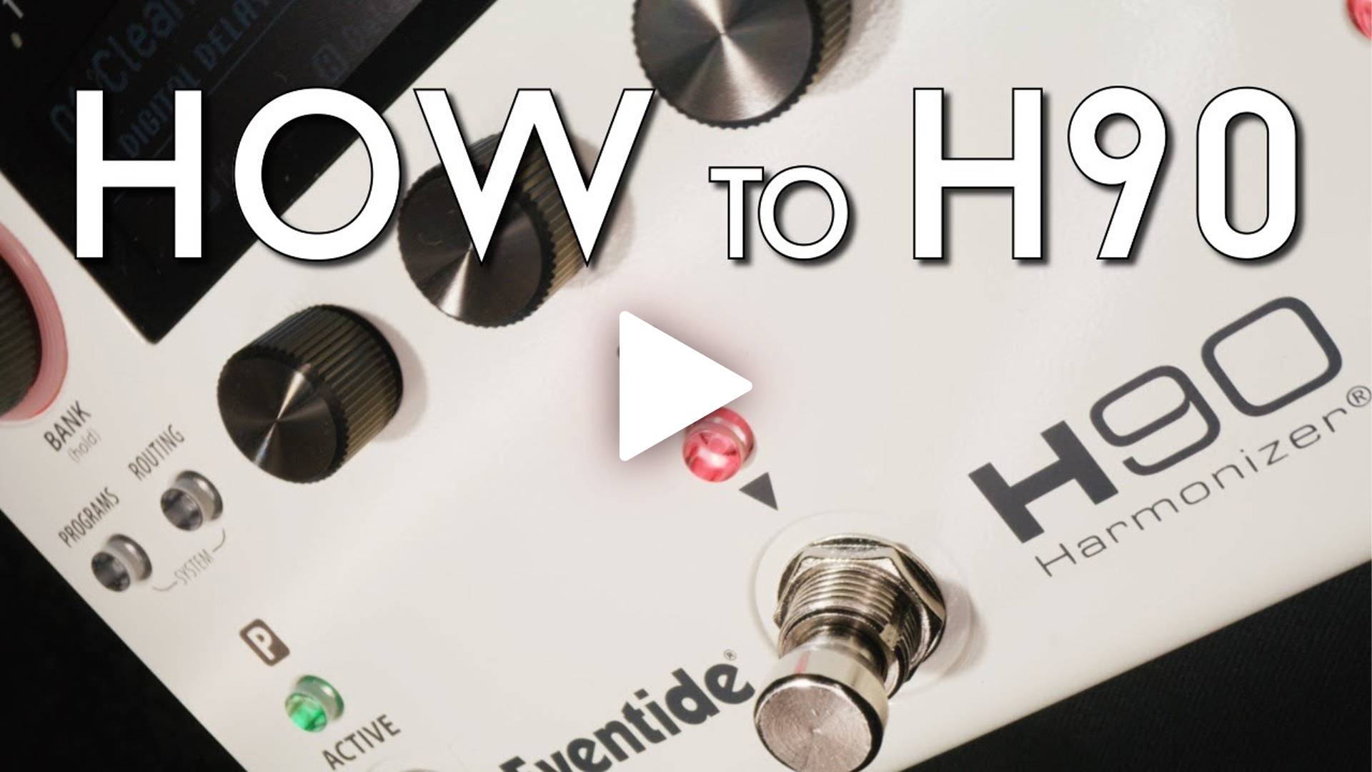 H90 Harmonizer® Multi-Fx Effects Pedal | Eventide Audio